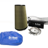 No Limit Fabrication Raw Cold Air Intake with PG7 Filter and Blue Pre-Filter For 2003 Ford 6.0L Powerstroke