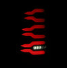 AlphaRex LUXX-Series LED Tail Lights Alpha Black For 1999-2006 Chevy Silverado 1500 2500HD 3500HD / GMC Sierra 1500 2500HD 3500HD