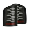AlphaRex LUXX-Series LED Tail Lights Black Smoked For 2007-2014 Chevy Silverado 1500 2500HD 3500HD