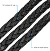 Borne Off-Road 10K Winch - Black Synthetic Rope - BNWN-10-SBK