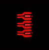 AlphaRex LUXX LED Tail Lights Alpha Black w/ Sequential Signal For 2016-2018 GMC Sierra 1500 2500HD 3500HD Halogen Models