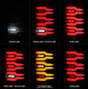 AlphaRex LUXX-Series LED Tail Lights Alpha Black For 2007-2014 GMC Sierra 1500 2500HD 3500HD