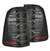 AlphaRex LUXX-Series LED Tail Lights Alpha Black For 2025-2026 Ram 1500