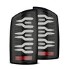 AlphaRex LUXX LED Tail Lights Black w/ Sequential Signal For 2002-2006 Dodge Ram 1500 / 2003-2006 Ram 2500 3500