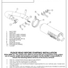 MBRP Sport 4.25 Inch Slip-On Exhaust Muffler Black For 04–07 Yamaha YXR66F Rhino 660