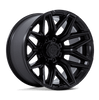 (4) 20x9 Fuel Flux Blackout Wheels 8X170 +1MM Offset For 1999-2027 Ford F-250/F-350 SRW