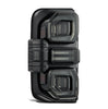 AlphaRex NOVA-Series Prismatic LED Tail Lights Alpha Black w/ Sequential Signal For 2021-2026 Ford Bronco Halogen Models