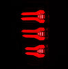 AlphaRex LUXX-Series LED Tail Lights Alpha Black W/ Activation Light & Sequential Signal For 2017-2019 Ford F250 F350 Super Duty