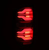 AlphaRex LUXX-Series LED Tail Lights Alpha Black w/ Activation Light & Sequential Signal For 2014-2021 Toyota Tundra