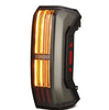 AlphaRex NOVA-Series Prismatic LED Tail Lights Alpha Black For 2022-2026 Toyota Tundra