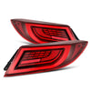 AlphaRex LUXX-Series LED Tail Lights Vivid Red For 2021-2026 Toyota GR86 & Subaru BRZ