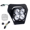 Baja Designs KTM XL80 D/C Headlight Kit w/ Hi-Low Harness 2024-2025 350 EXC-F 500 EXC-F Spot Clear
