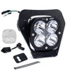 Baja Designs KTM XL80 D/C Headlight Kit w/ Dimmer 2024-2025 450 XCF-W 350 XW-F 500 XW-F Spot Clear