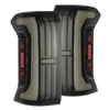 AlphaRex NOVA-Series Prismatic LED Tail Lights Alpha Black For 2024-2026 Toyota Tacoma