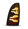 AlphaRex LUXX-Series LED Tail Lights Alpha Black W/ Activation Light & Sequential Signal For 2005-2015 Toyota Tacoma