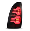 AlphaRex LUXX-Series LED Tail Lights Black W/ Activation Light & Sequential Signal For 2005-2015 Toyota Tacoma