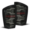 AlphaRex LUXX-Series LED Tail Lights Black W/ Activation Light & Sequential Signal For 2016-2023 Toyota Tacoma