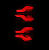 AlphaRex LUXX-Series LED Tail Lights Black W/ Activation Light & Sequential Signal For 2016-2023 Toyota Tacoma