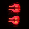 AlphaRex LUXX-Series LED Tail Lights Black W/ Activation Light & Sequential Signal For 2016-2023 Toyota Tacoma
