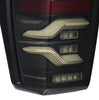 AlphaRex LUXX-Series LED Tail Lights Black W/ Activation Light & Sequential Signal For 2016-2023 Toyota Tacoma