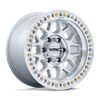 (4) 18x8.5 KMC KM549 GRS Silver Machined Wheels 6X135 +0MM For 2004-2026 Ford F-150