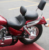 Mustang Sport Touring 12.5" Black Two-Piece Seat For 2004-2009 Honda VTX1300C