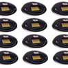 Customs Unlimited Pure White 36 LED Plug & Play Extreme Brightness 12 Pod Rock Light Kit - Universal