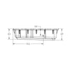 PPE Raw Deep Transmission Pan & Rear Diff Cover For 2020-2024 GM 3.0L Duramax