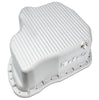 PPE Raw Aluminum Oil Pan & Rear Differential Cover For 2001-2010 GM 6.6L Duramax