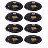 Customs Unlimited Pure White 36 LED Plug & Play Extreme Brightness 8 Pod Rock Light Kit - Universal