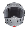 Simpson Motorcycle Mod Bandit Wildfire Grey Modular Helmet Small DOT ECE