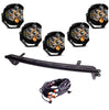 Baja Designs Bull Bar LP9 PRO Upfitter Light Kit For 2023-2025 Ford F250 F350 Super Duty