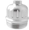 Rudy's Polished Billet Fuel Filter Housing Cap For 2017-2019 Chevy/GMC 6.6L L5P Duramax