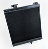 CSF High-Performance Half Radiator Black For 03-07 Mitsubishi Lancer EVO 7/8/9