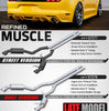 MBRP Armor Plus 3 inch Cat-Back Exhaust T409 SS For 15–17 Ford Mustang GT 5.0L Coupe