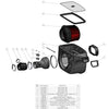 S&B Cold Air Intake with Dry Filter For 2016–2024 Nissan Titan XD 5.6L