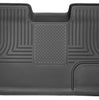Husky Liners Weatherbeater - 2nd Seat Floor Liner 2009-2014 Ford F-150 SuperCrew Cab Pickup 19331