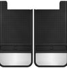 Husky Liners MudDog Mud Flaps - Rubber Rear Mud Flaps - 12IN w/ Weight 55101