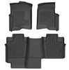 Husky Liners Weatherbeater - Front & 2nd Seat Floor Liners 2004-2008 Ford F-150 SuperCrew Cab Pickup 93621