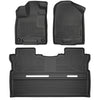 Husky Liners Weatherbeater - Front & 2nd Seat Floor Liners 2017-2026 Honda Ridgeline 93811