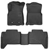 Husky Liners Weatherbeater - Front & 2nd Seat Floor Liners 2016-2017 Toyota Tacoma Transmission:Manual Double Cab Pickup 93881