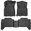Husky Liners Weatherbeater - Front & 2nd Seat Floor Liners 2018-2023 Toyota Tacoma Transmission:Manual Double Cab Pickup 93931