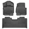 Husky Liners Weatherbeater - Front & 2nd Seat Floor Liners 2015-2026 Ford F-150 SuperCab Pickup 94051