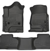 Husky Liners Weatherbeater - Front & 2nd Seat Floor Liners (Footwell Coverage) 98241