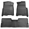 Husky Liners Weatherbeater - Front & 2nd Seat Floor Liners (Footwell Coverage) 2009-2014 Ford F-150 SuperCrew Cab Pickup 98331