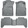 Husky Liners Weatherbeater - Front & 2nd Seat Floor Liners (Footwell Coverage) 2005-2015 Toyota Tacoma Double Cab Pickup 98952