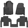 Husky Liners Weatherbeater - Front & 2nd Seat Floor Liners (Footwell Coverage) 2022-2024 Jeep Wagoneer 99061