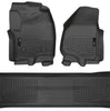 Husky Liners Weatherbeater - Front & 2nd Seat Floor Liners (Footwell Coverage) 99711