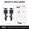 Air Lift Performance Front Air Suspension Kit For 2012-2025 Subaru BRZ, Toyota GT86/GR86 and Scion FR-S