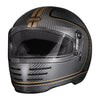 Simpson Motorcycle M62 Bandit Helmet - Hondo Carbon - Medium - DOT/ECE 22.06